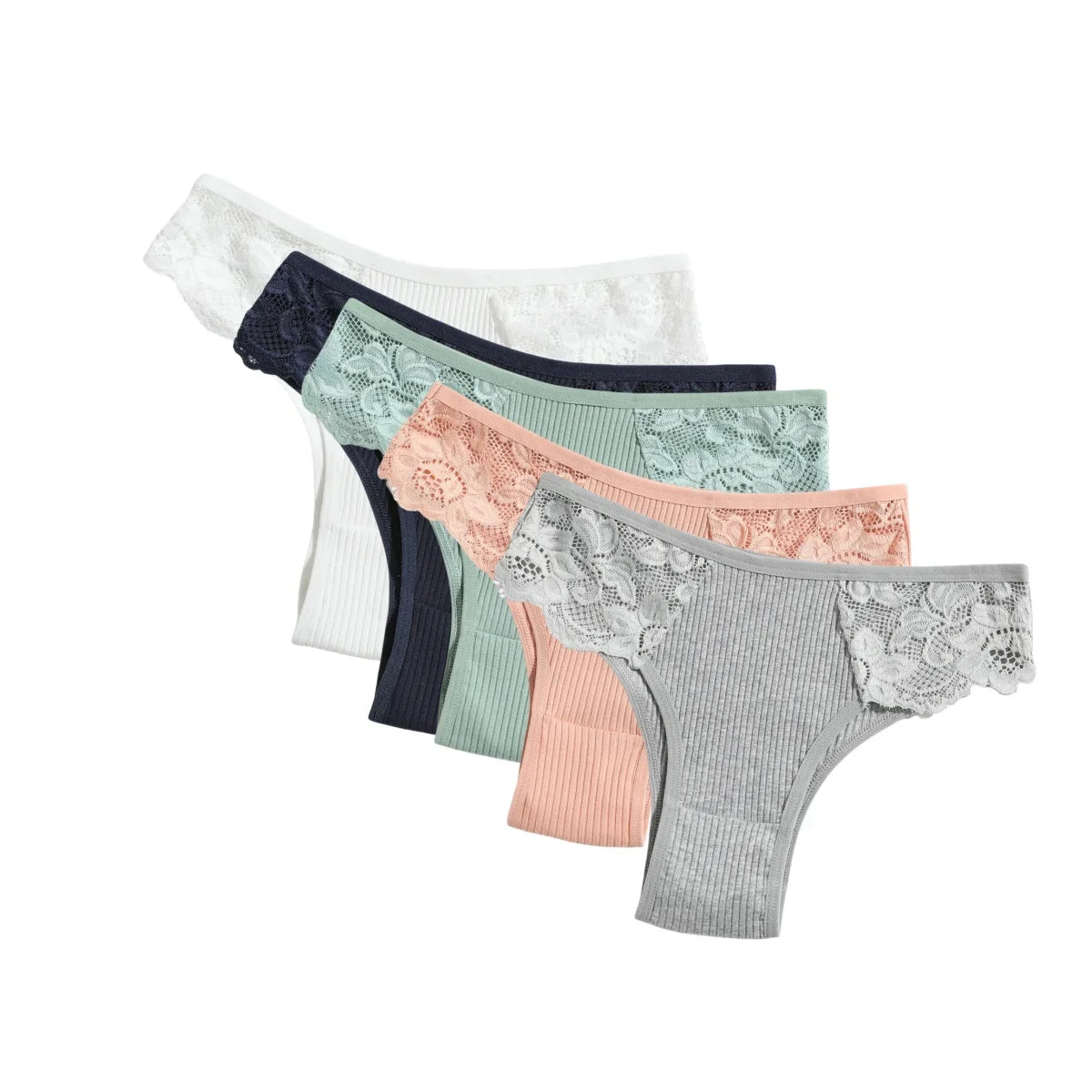 Kit 5 Calcinhas Algodão Flex Woman